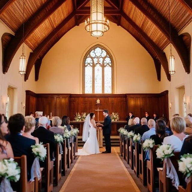 Cooper Memorial Chapel wedding