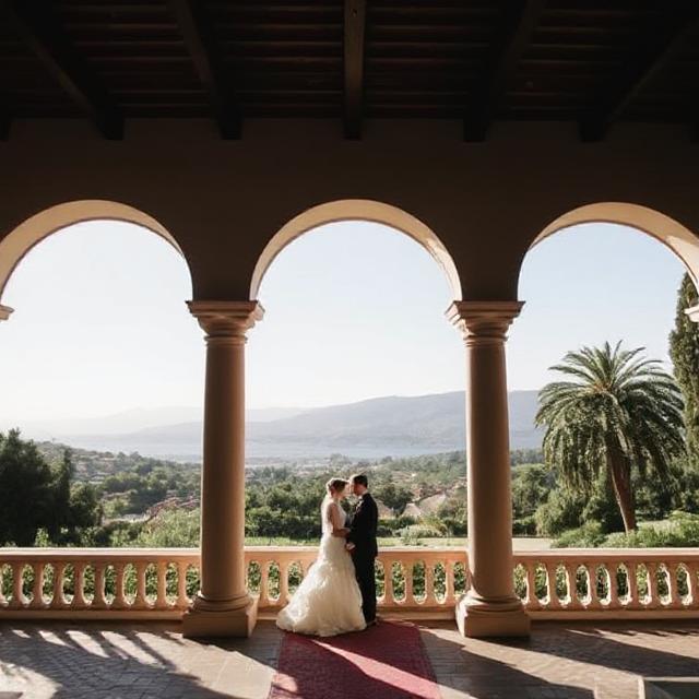 Santa Barbara Courthouse wedding