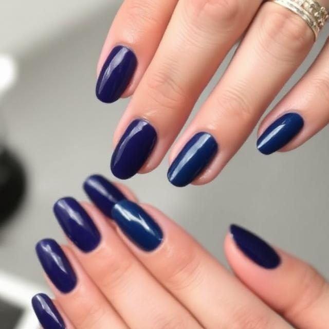 nail polish on gel nails