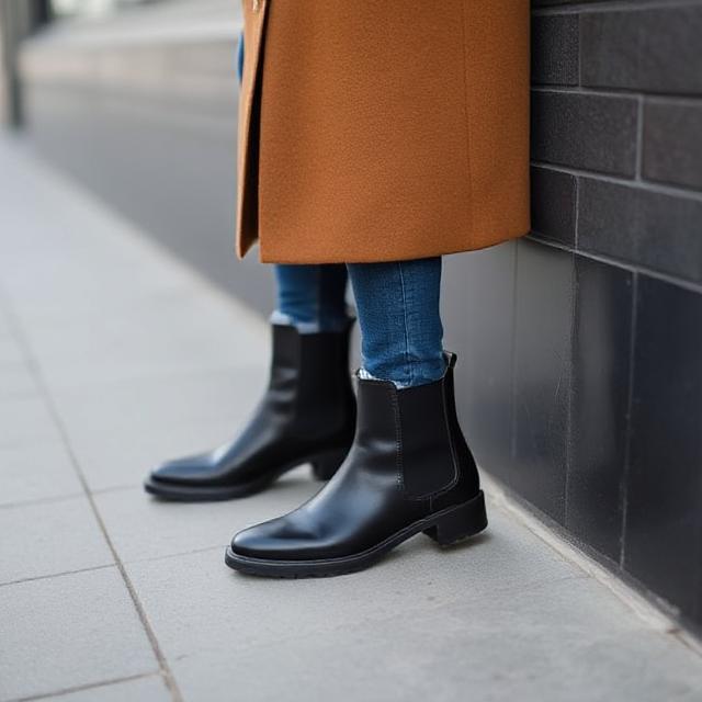 Angles Fashion Chelsea Boots